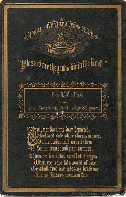 BenStaffordFuneralCard