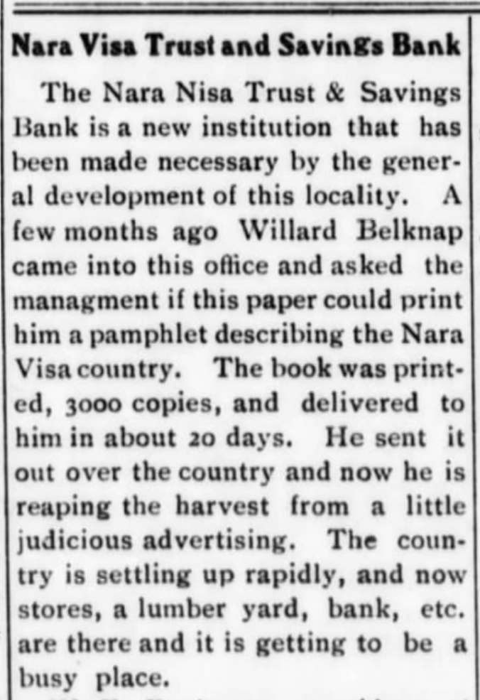 TucumcariNewsNMexSat12Jan1907p1